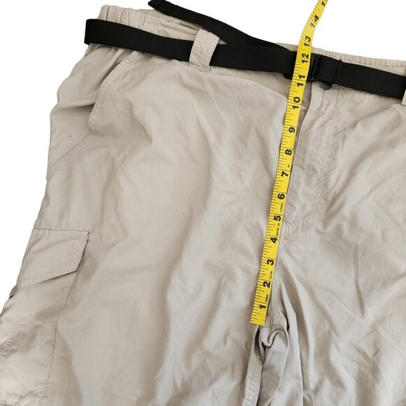 Columbia Sportswear Co. Cargo Short 42W Tan Omni- Shade Sun Protection With Belt - Picture 4 of 15